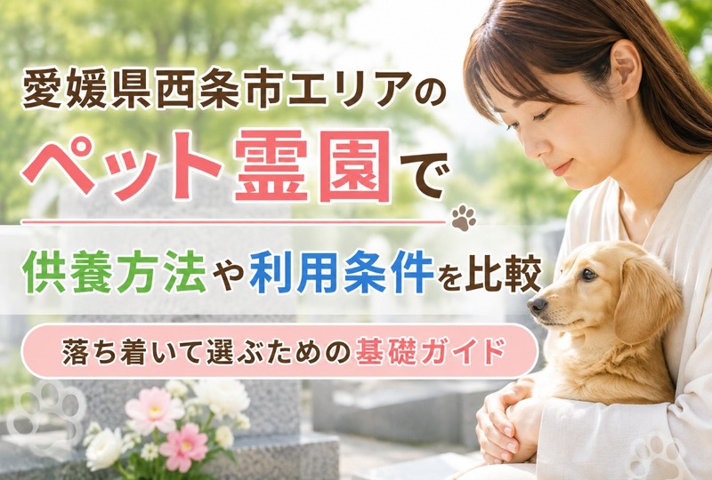 画像502：愛媛県西条市エリアのペット霊園で供養方法や利用条件を比較｜落ち着いて選ぶための基礎ガイド